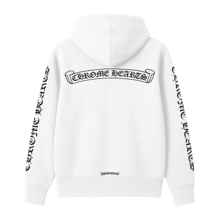 CHROME HEARTS / クロムハーツ スクロール ロゴ ジップアップ CHROME HEARTS / クロムハーツ スクロール ロゴ ジップアップ