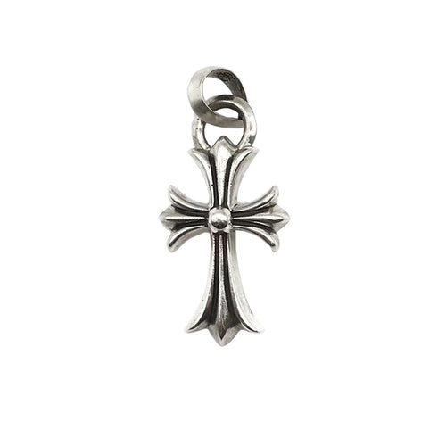 CHROME HEARTS / クロムハーツ CH スモール クロス ペンダント ウィズ ベイル トップ scrsbale