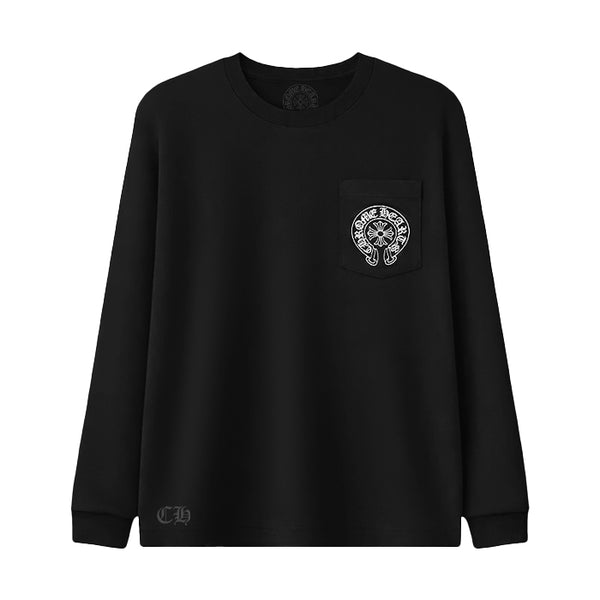 【北京限定モデル】 CHROME HEARTS / クロムハーツ ベイジン シューホース ロング スリーブ Tシャツ shhsbeijing