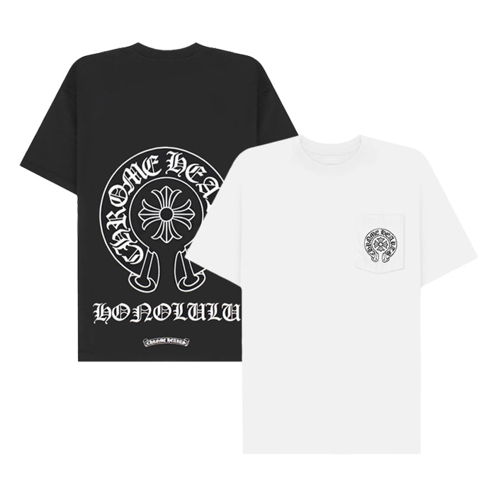 CHROME HEARTS / クロムハーツ ホースシュー Tシャツ ホノルル 限定 モデル shoehorsehonolu