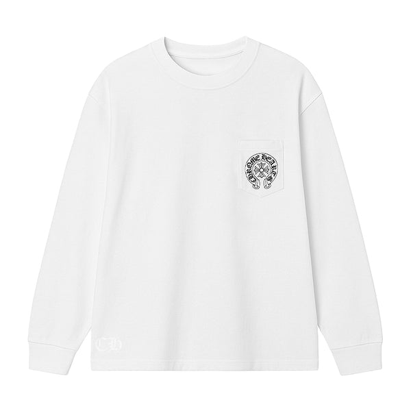 【LA限定モデル】 CHROME HEARTS / クロムハーツ LA シューホース ロング スリーブ Tシャツ shoehorselalt