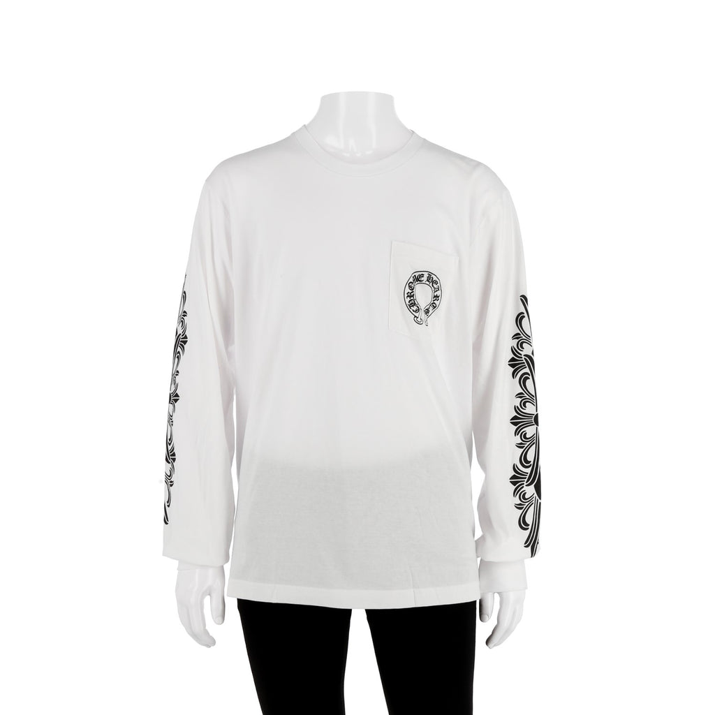 【Sサイズ】 CHROME HEARTS / クロムハーツ ロングスリーブ Tシャツ shoehorseltss