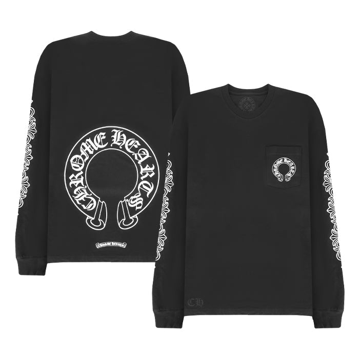 【Sサイズ】 CHROME HEARTS / クロムハーツ ロングスリーブ Tシャツ shoehorseltss