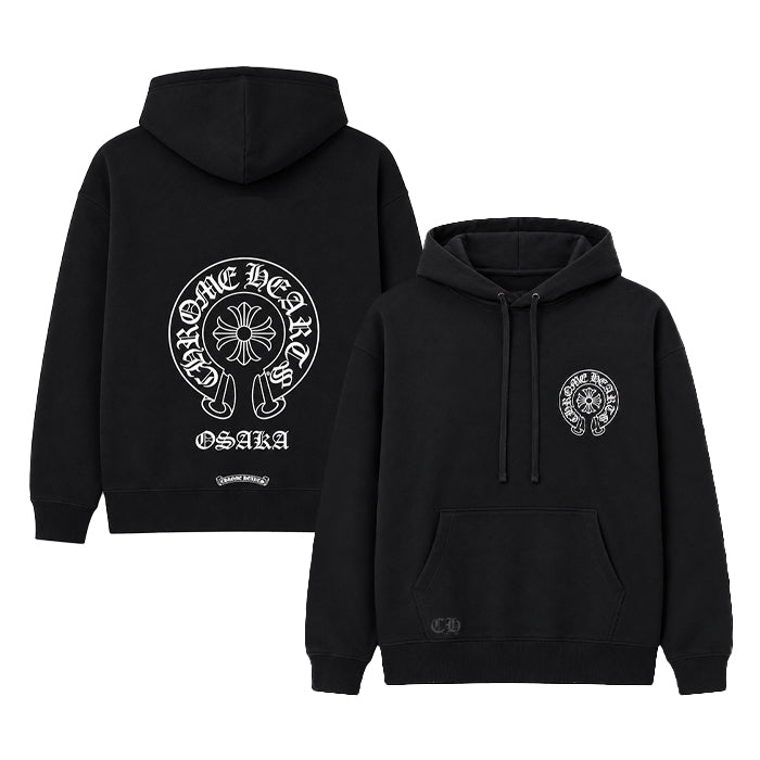 【大阪限定モデル】 CHROME HEARTS / クロムハーツ オオサカ リミテッド シューホース プルオーバー フーディー shoehosak