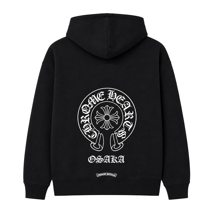 【大阪限定モデル】 CHROME HEARTS / クロムハーツ オオサカ リミテッド シューホース プルオーバー フーディー shoehosak