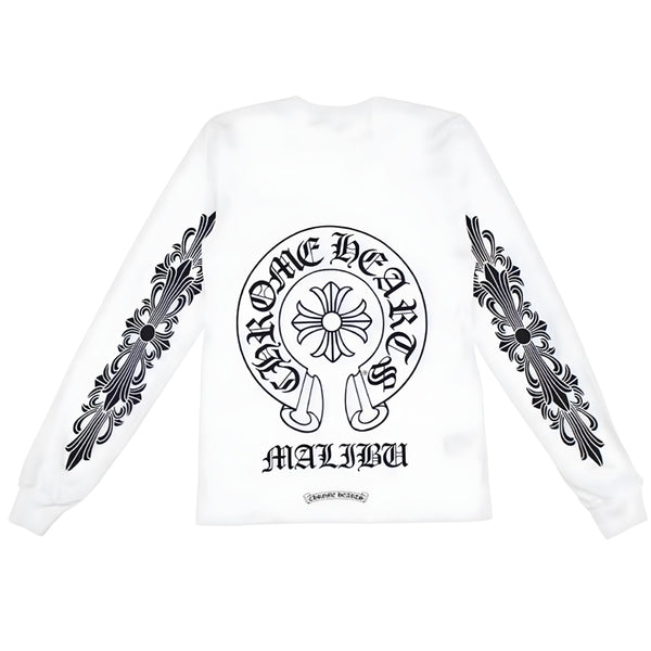 【マリブ限定モデル】 CHROME HEARTS / クロムハーツ マリブ シューホース ロング スリーブ Tシャツ shooehorsemlblt