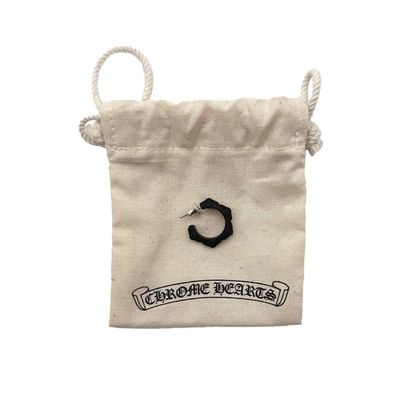 CHROME HEARTS / クロムハーツ シリコンラバー クロス バンド フープ ピアス siliconeruberea