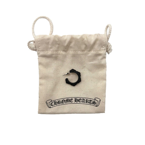 CHROME HEARTS / クロムハーツ シリコンラバー クロス バンド フープ ピアス siliconeruberea