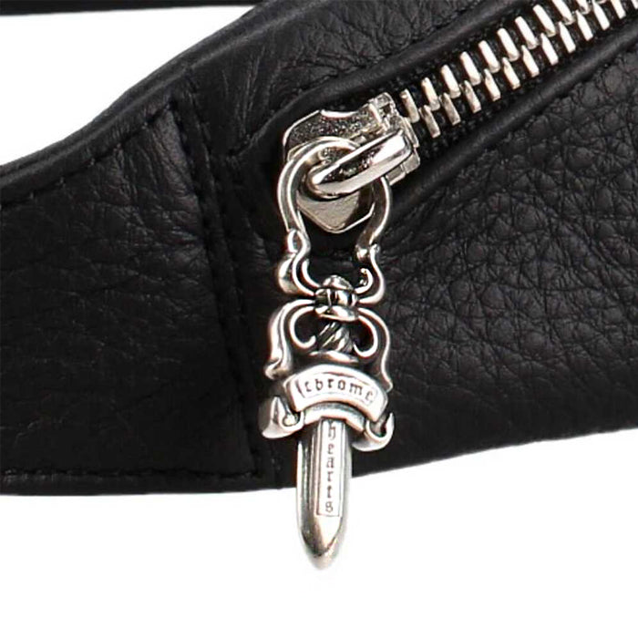 CHROME HEARTS / クロムハーツ #1 スナットパック レザー ブラック