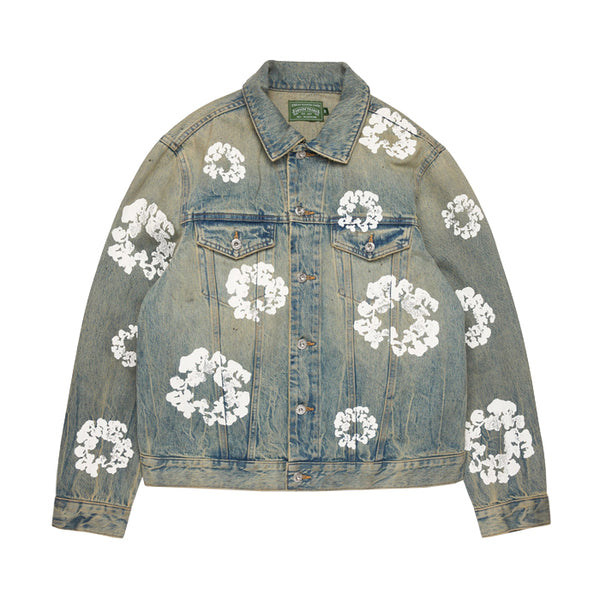 DENIM TEARS / デニムティアーズ コットン リース デニム ジャケット ss26odj1684