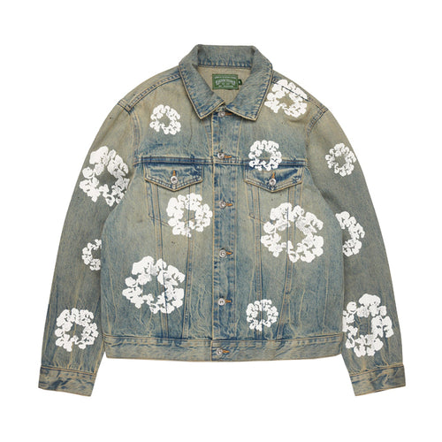 DENIM TEARS / デニムティアーズ コットン リース デニム ジャケット ss26odj1684