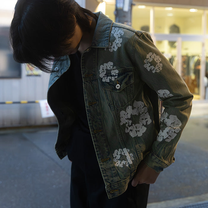 DENIM TEARS / デニムティアーズ コットン リース デニム ジャケット