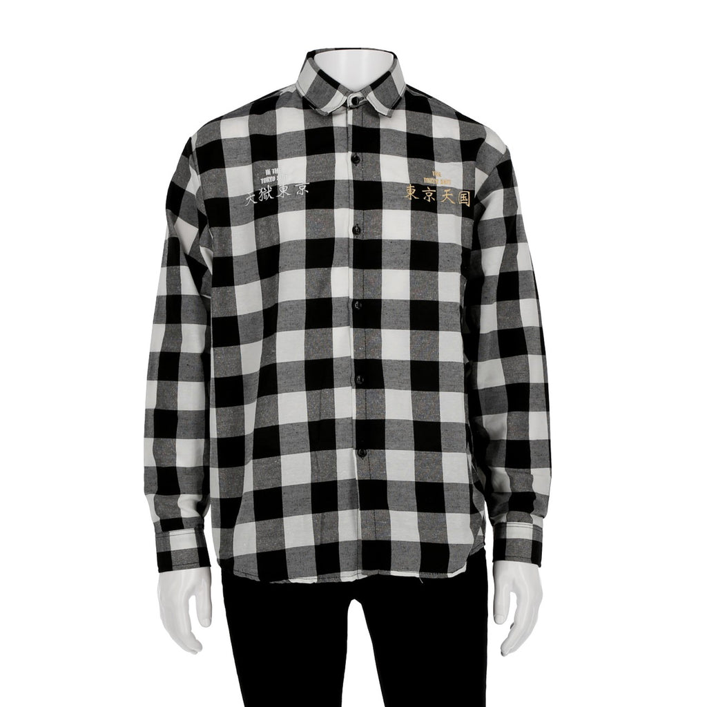 TOKYO SHIT / トウキョウシット 天国天獄 エンブロイド シャツ tengokuenbroids