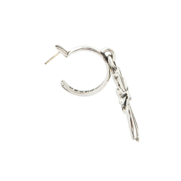 CHROME HEARTS / クロムハーツ タイニー CH クロス フープ ピアス