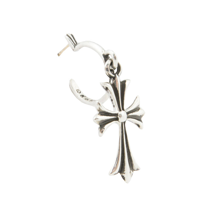 CHROME HEARTS / クロムハーツ タイニー CH クロス フープ ピアス