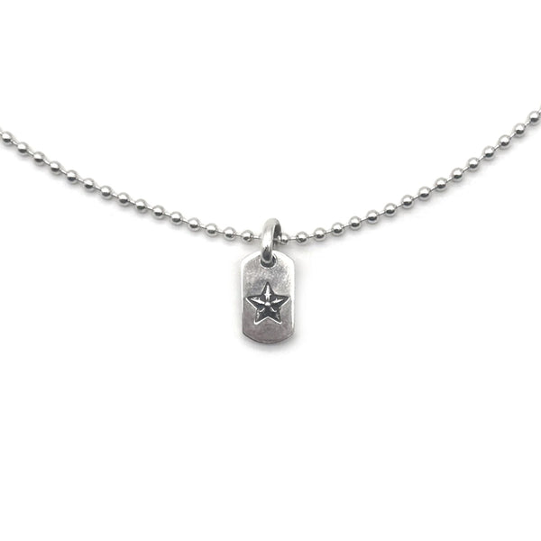 CHROME HEARTS / クロムハーツ タイニー スター ドッグタグ ネックレス tinystardog