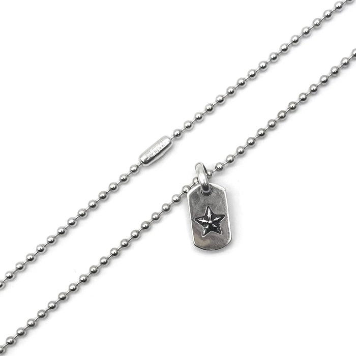 CHROME HEARTS / クロムハーツ タイニー スター ドッグタグ ネックレス