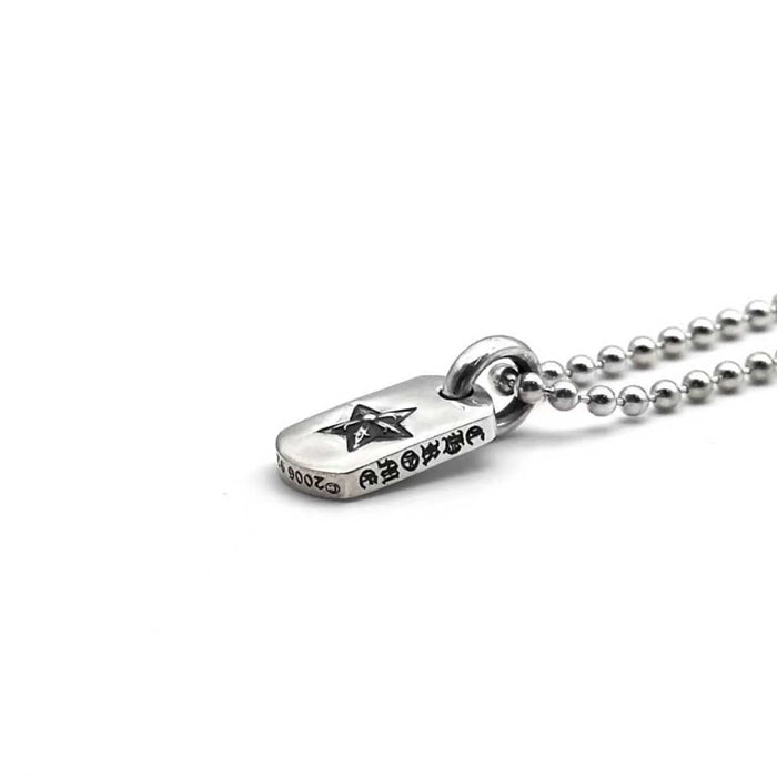 CHROME HEARTS / クロムハーツ タイニー スター ドッグタグ ネックレス