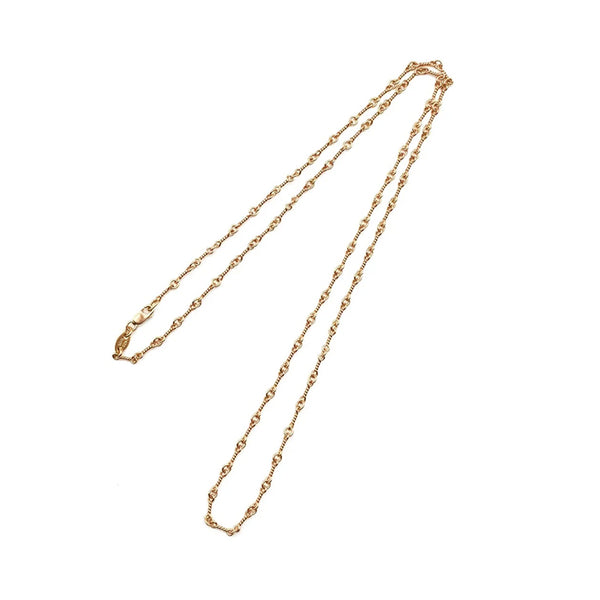 CHROME HEARTS / クロムハーツ 22K ツイスト チェーン 18インチ twistchain18