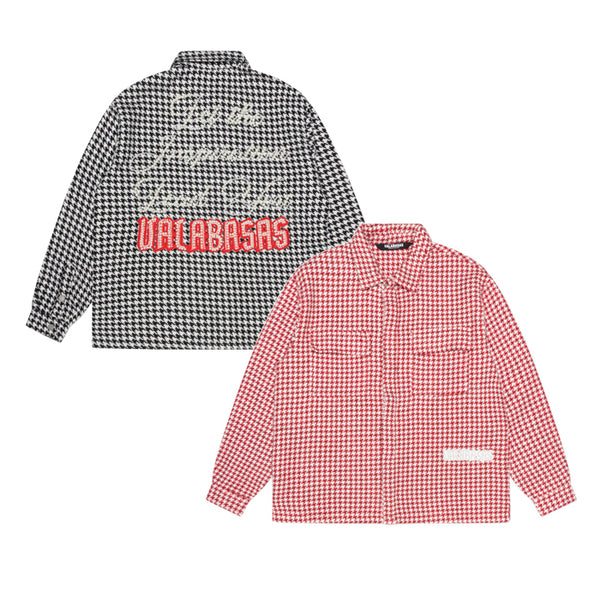 VALABASAS / ヴァラバサス チェッカーズ ボタンダウン シャツ vlbsvbd21002