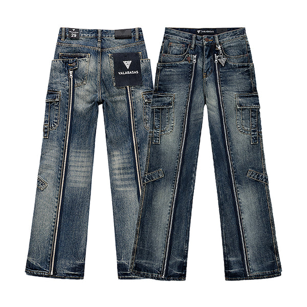 VALABASAS / ヴァラバサス ストックバギー デニム パンツ vlbsvj71057