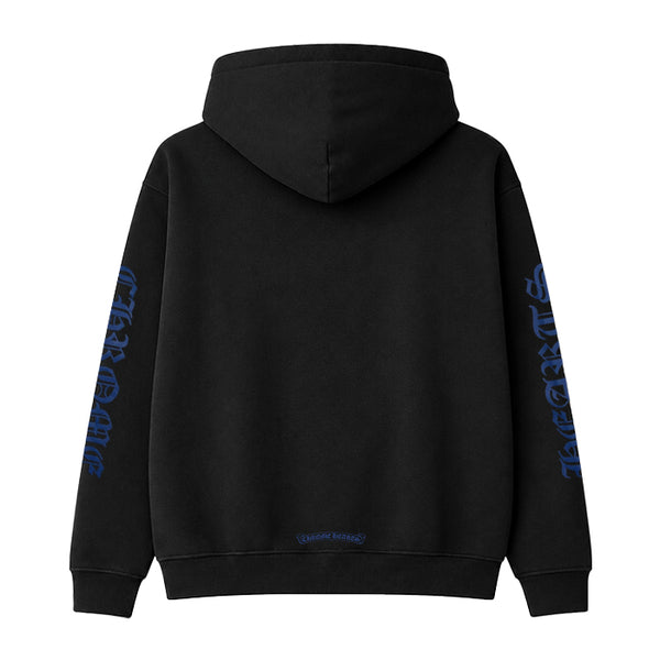 CHROME HEARTS / クロムハーツ バーティカル ロゴ プルオーバー フーディー Mサイズ vtclogobkblm