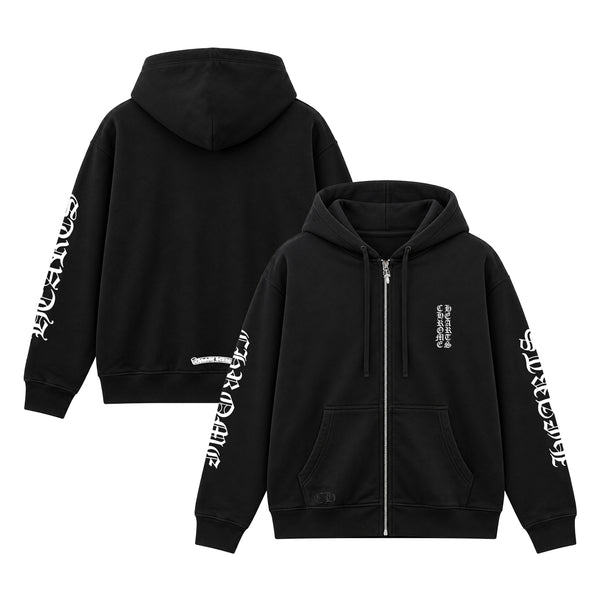CHROME HEARTS / クロムハーツ バーティカル ロゴ ジップアップ フーディー vtclogozippk